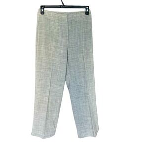 NWT-The Limited 8 Gray Herringbone Cassidy Flare Trouser Dress Pants Msrp $80